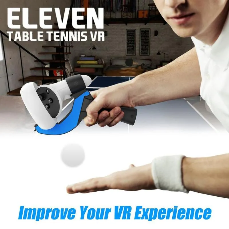 VR 컨트롤러 패들 핸들 테이블 테니스 라켓 그립 오큘 러스 퀘스트 2 액세서리 매우 현실적인 개선 경험 2205096856240