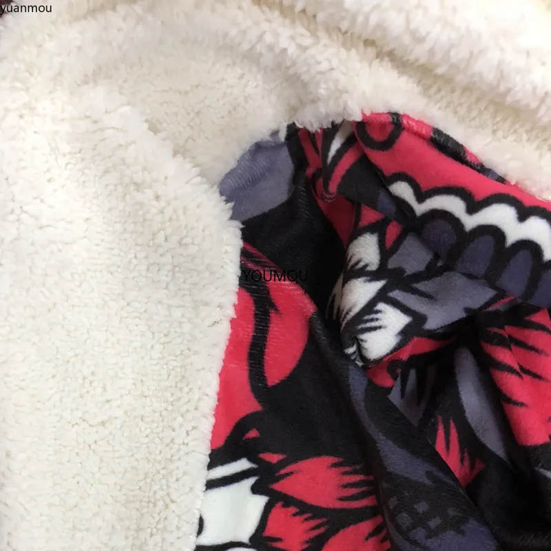 بطانية مخصصة ثلاثية الأبعاد مخصصة مخصصة تخصيص دافئ من الصوف القابل للارتداء بطانيات رمي ​​أفخم للبالغين دعم هدية هدية إسقاط 220616
