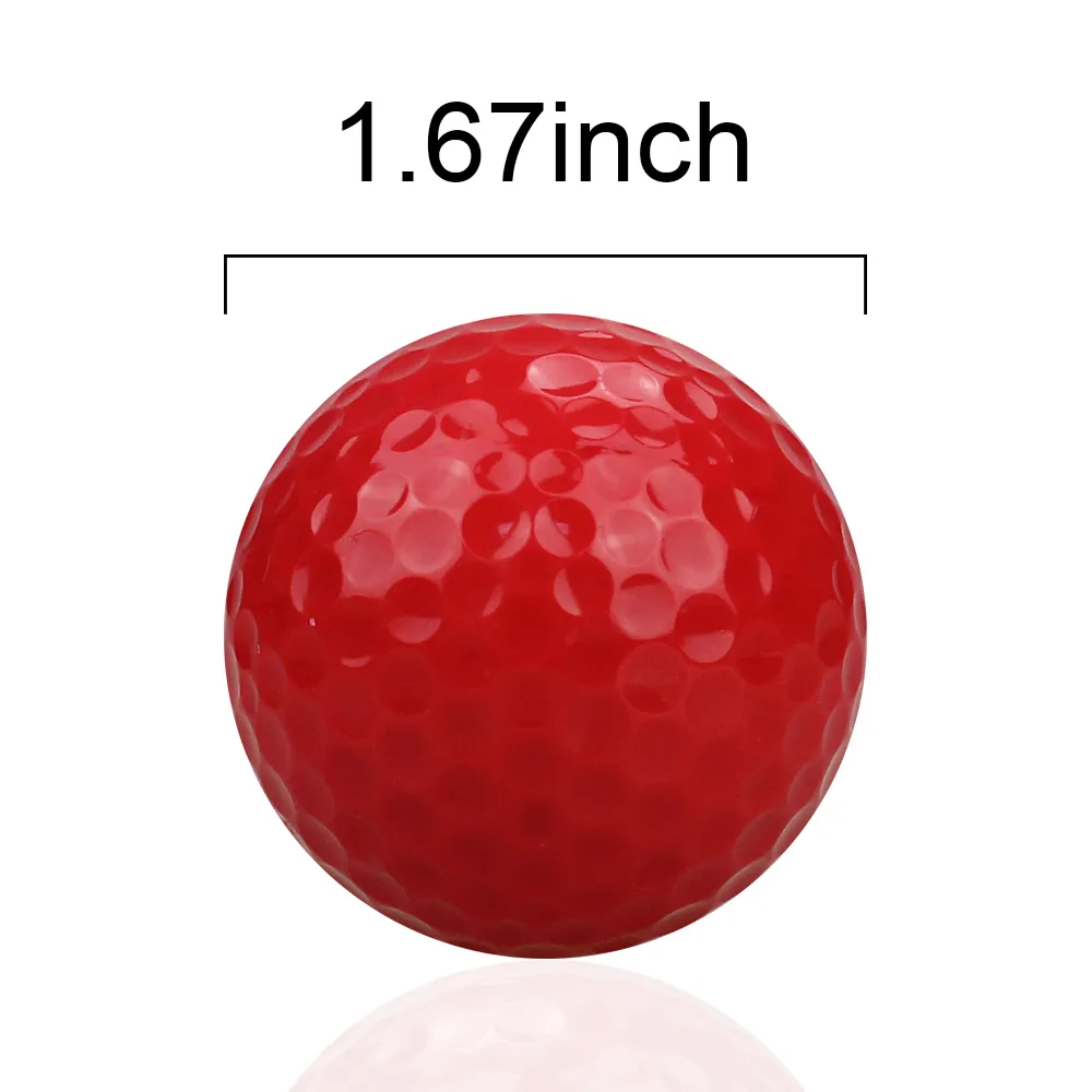 1 balles de golf de couleur pour la pratique du mini practice