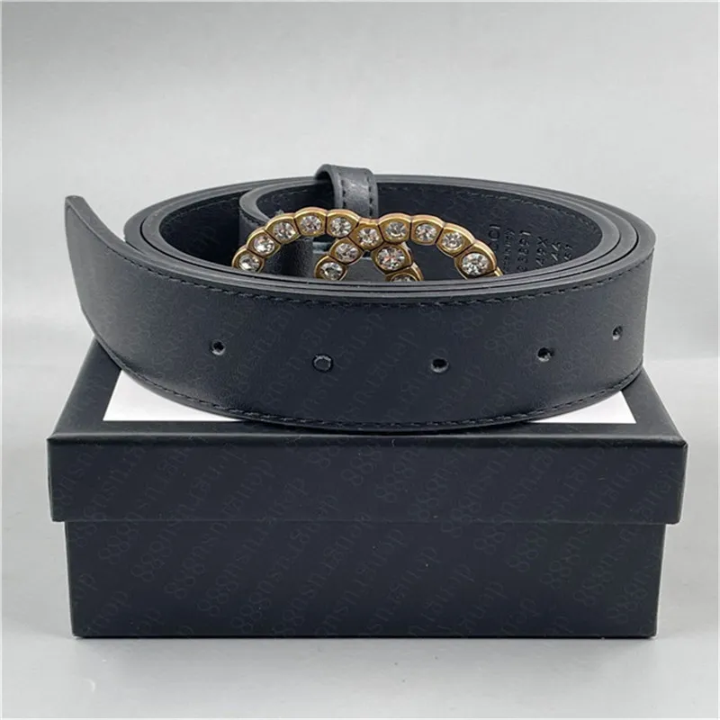 Hommes designer ceintures femmes homme classique en cuir décontracté en cuir noir brun ceinture cinturones de diseno largeur 3 8cm avec box267o