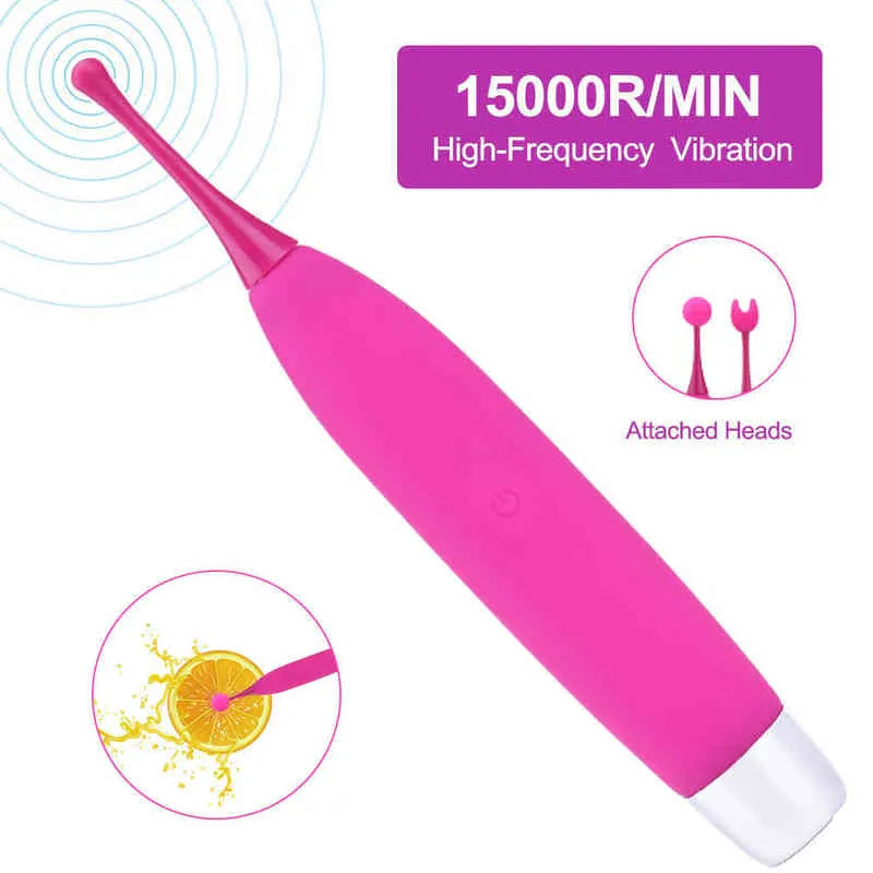 NXY Vibrators Nieuwe vrouwen S MASTURBATIE 10 Frequentie Strong Shock Climax Pen Clitoris Stimulatie C Punt Massage Expediting Adult 220610
