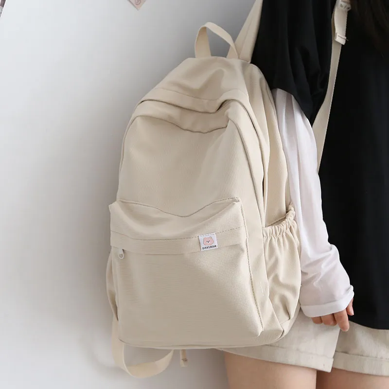 2022ggs 브랜드 디자인 여성 백패크 배낭 배낭 방수 방수 학교 배낭 가방 한국 대용량