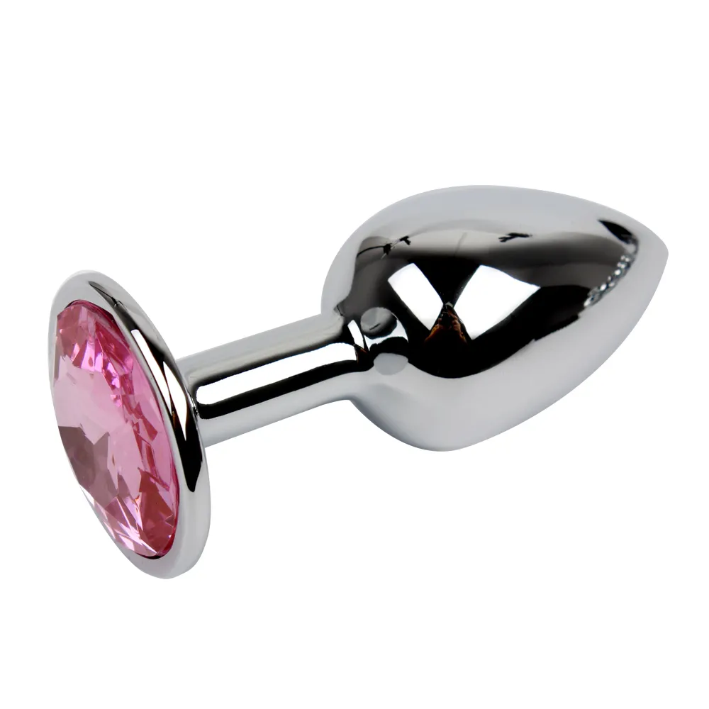 Metal Bott Plug Diamond для взрослых продукт анальный бусин нержавеющая сталь сексуальные игрушки для женщин мужчина гей