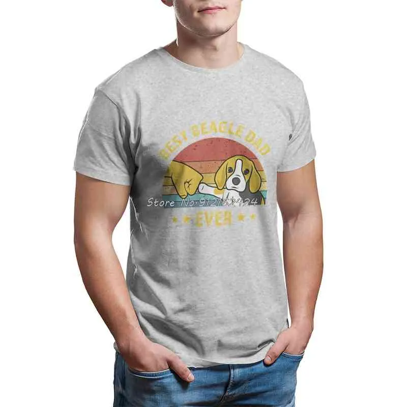 Homens bonitos begle beagle sempre retro presente do vintage amante do filhote de cachorro tshirt camiseta Tops de verão de algodão camiseta