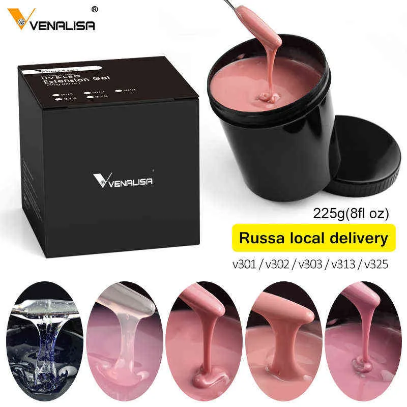 NXY Gwóźdź Gel 8 Oz Canni UV Rozszerzenie Soak Off Lakier Kamuflaż S Rzeźba Ru Szybka Dostawa 225 gramów 0328