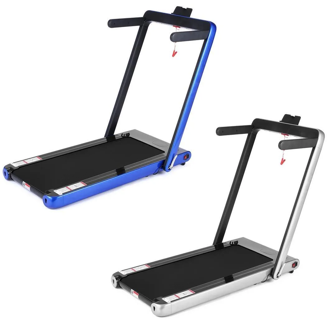 Folding Treadmill 2.25HP Power Running Jogging Walking Machine Multifunction Treadmills With Bluetooth Speaker Remote Controller