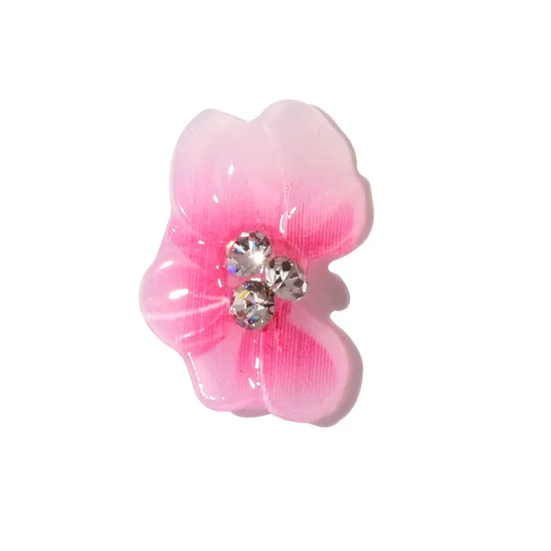 Box 3D Sculpted Flower Nail Charms Acrylic Design Resin Petal Nail Art Decoration Manicure Accessories DC001 220525