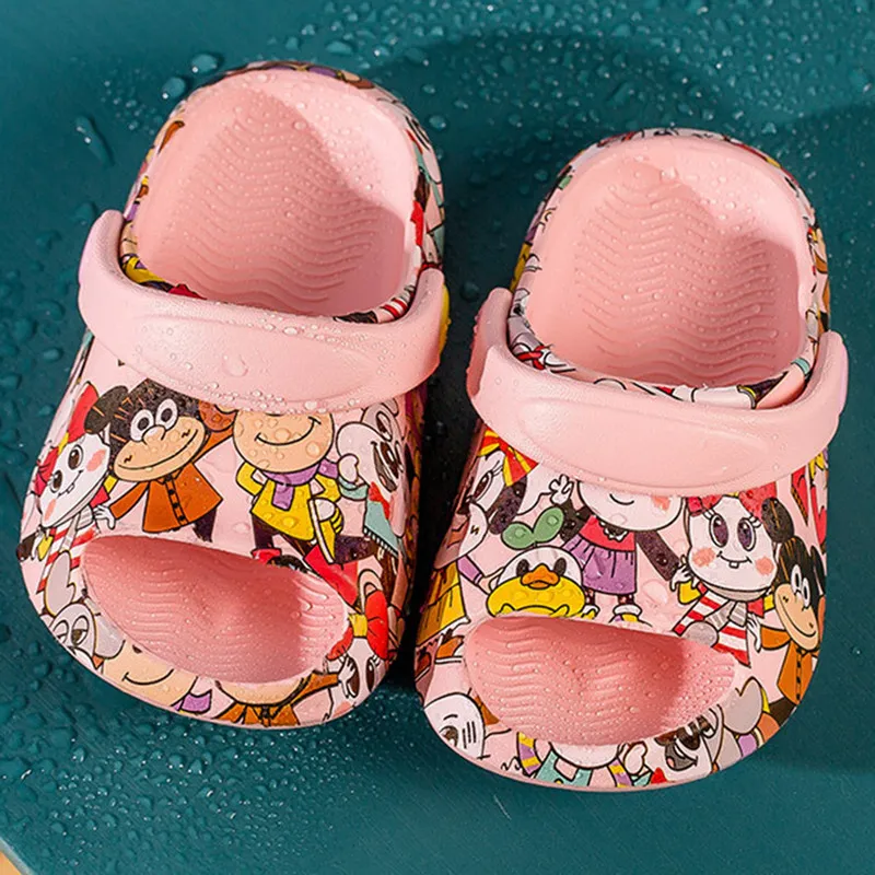TELOTUNY slippers Kids Baby Boys Girls Cute Cartoon Animal NonSlip Slippers Children Beach Shoes Baby Home Kids Flip Flops 220621