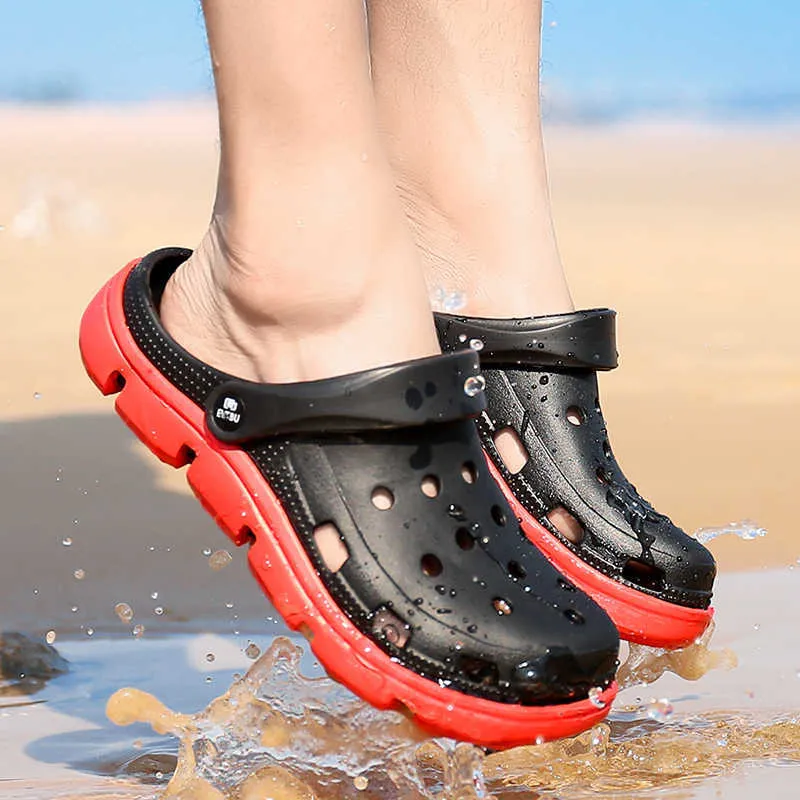 I più venduti zoccoli di lusso 2022 piattaforma pantofola classica scarpe da acqua da giardino estive casual sandali da uomo da spiaggia unisex designer di marca famoso