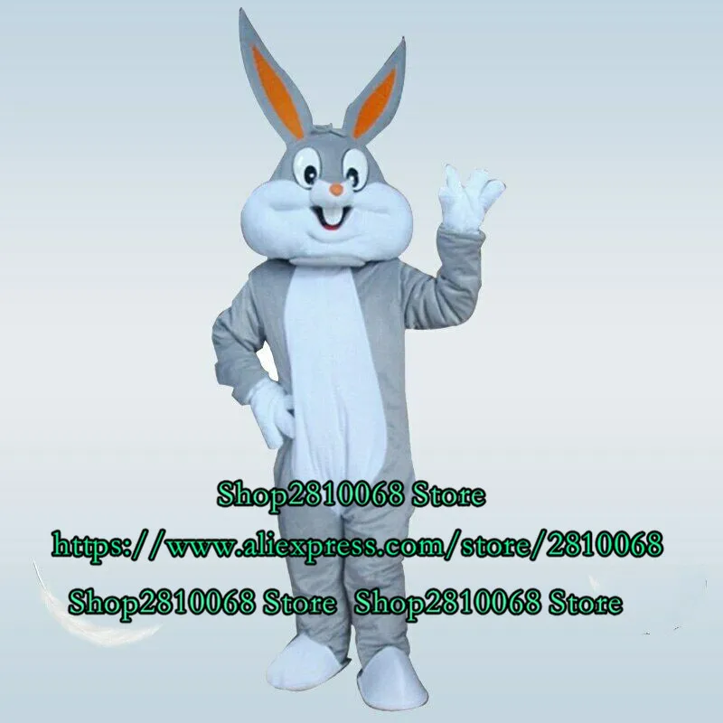 Costume de poupée de mascotte Lapin de Pâques Costume de mascotte Costume de dessin animé Jeu de rôle Jeu de fête Carnaval Noël Publicité Vêtements Cadeau d'anniversaire 11