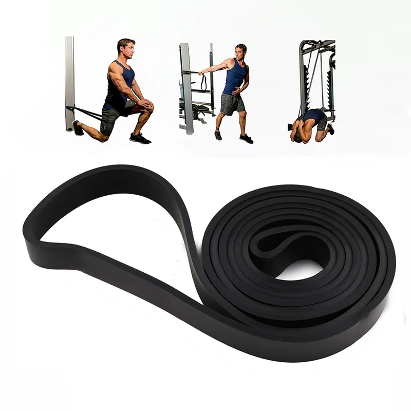Fitness Trein Weerstandsbanden 208 cm Gym Pilates Elastisch Rubber Pull Up Crossfit Power Expander Opknoping Yoga Loop Band 220618