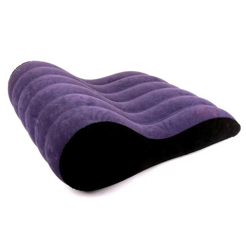 Sexy Inflatable Sofa S Shape Sex Love Bed Pillow Chair Pad Furniture Toys Couples Adults Games Cushion Assist Posture Supplies 220402