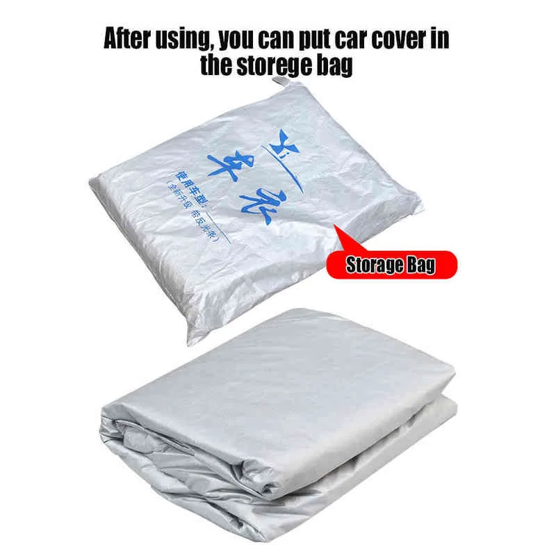 For Suzuki Swift Car Cover Outdoor Sun Shade Rain Snow Dust Frost Resistant AntiUV Cover H2204256747613