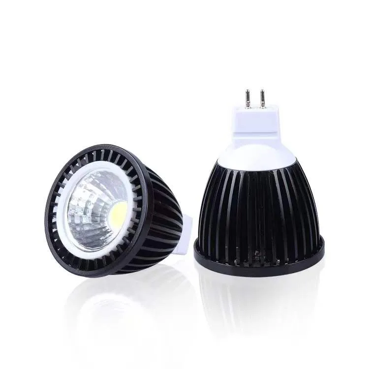 Super Bright GU10 LED 전구 경질 LAMPADA 장식 AMPOULE 따뜻한 흰색 220V 9W 15W COB E27 E14 GU5 3 MR16 LED LAMP297D