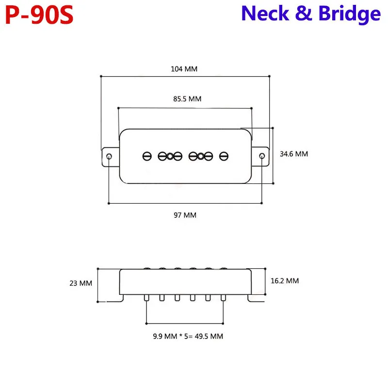 P90 Pickup / P-90 Alnico Electric Guitar Pickup