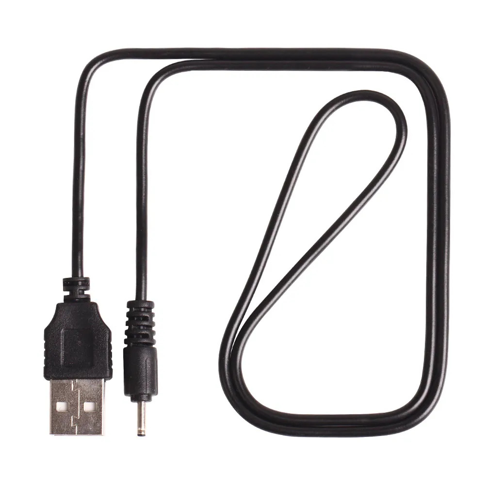 70cm USB 유형 A 수컷 포트에서 DC 5V 2.0x0.6mm 플러그 잭 전원 케이블 커넥터 코드