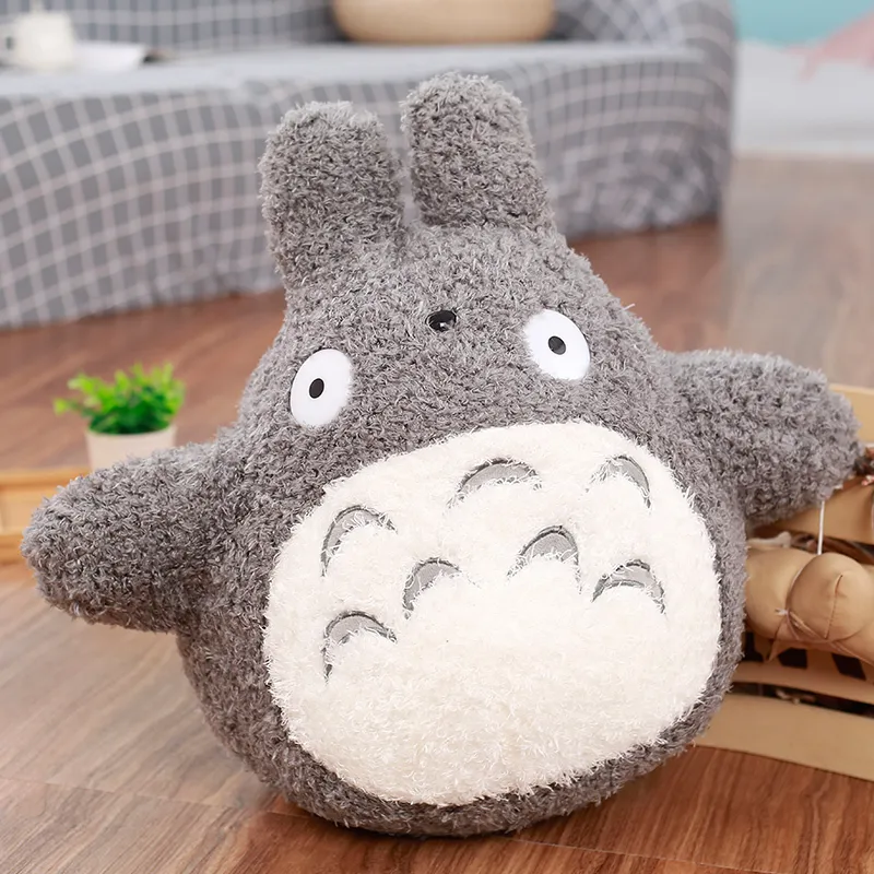 Kawaii giapponese anime gatto imbottito bambola animale totoro cuscino giocattoli peluche bambini regalo di compleanno di compleanno decorazione 2204197342519