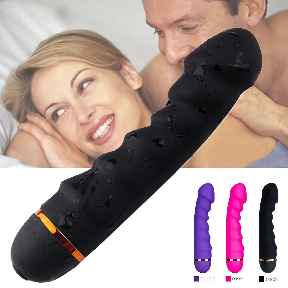 Mjuk silikonvibrator 20 frekvens sexiga leksaker för kvinnor vaginal anal irritation dildo vibratorer par reality sexyy