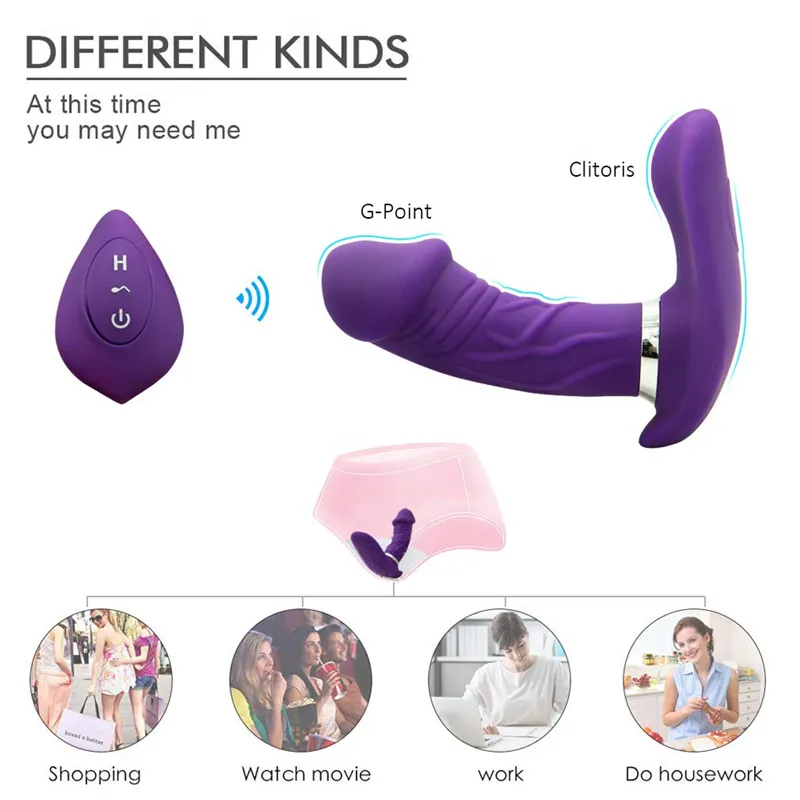 Remote Butterfly Vibrator sexy Toys for Woman Clit Sucker Panties with Office Cinema Hidden Vibration Massage Shop