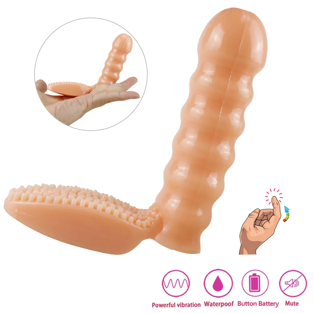 Finger-Vibratoren, sexy Spielzeug für Frau, Klitoris-Stimulation, Bürstenhülse, Dildo, vibrierender G-Punkt-Massagegerät, Erwachsene Shop