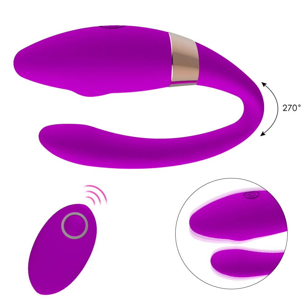 sexy draadloze koppels delen sfeer afstandsbediening dildo G-spot vibrator clitorisstimulator dubbele vibrators voor damesspeelgoed