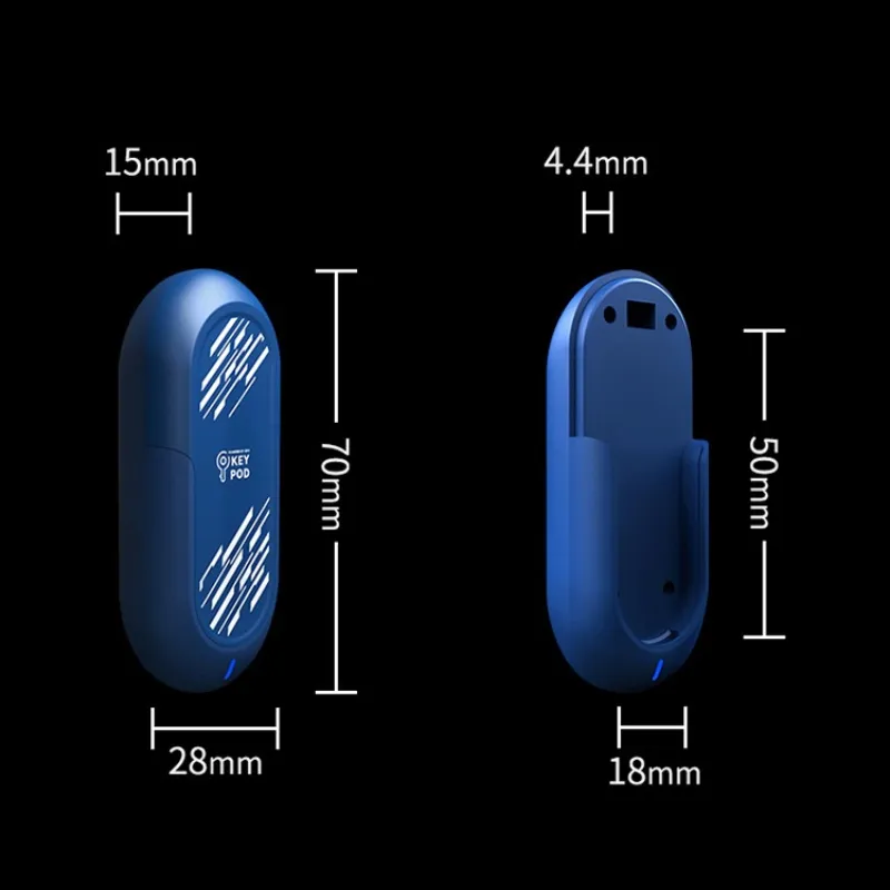 Dispositivi di castità QIUI APP Key Pod Cock Cage Safe Box Remote Control Storage Lock Accessori gabbie pene intelligenti all'aperto 230706