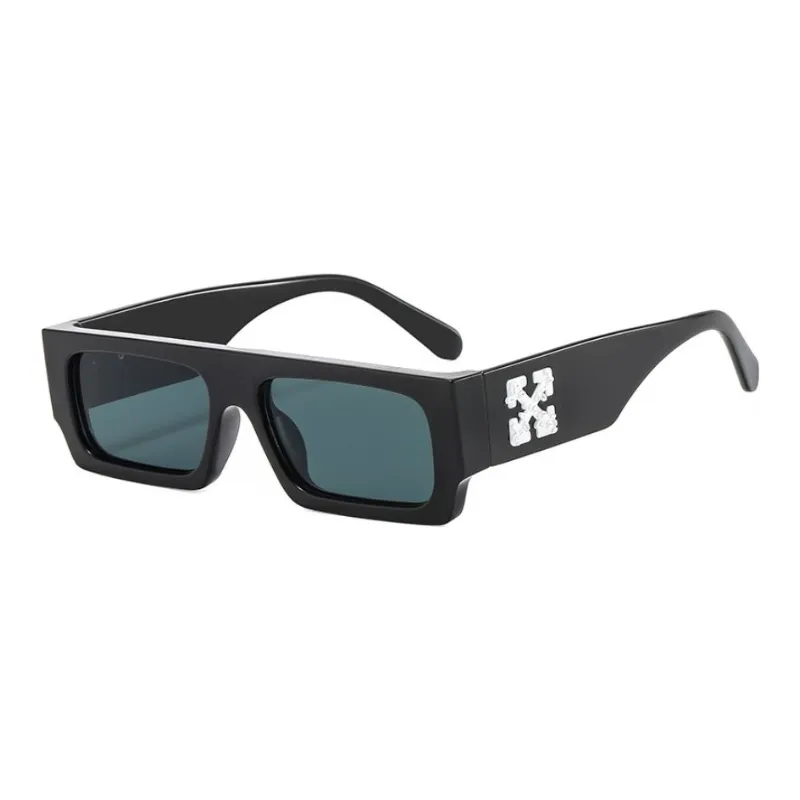 Óculos de sol moda retângulo moderno para mulheres homens marca designer óculos de sol hiphop uv400 tons óculos ins2623