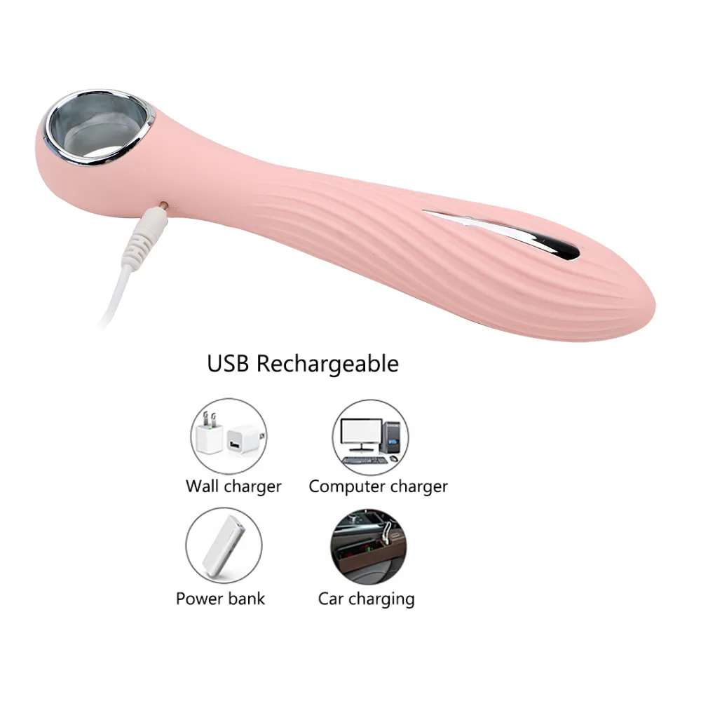 Electric Shock Pulse Dildo Vibrator Female Masturbator G-Spot Clitoris Stimulator 12 Frequency vibrator