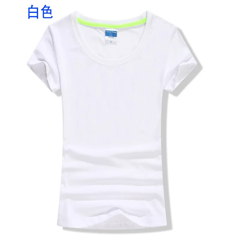 Été femmes mince t-shirts personnalisé P o imprimé texte femme dame société équipe solide coton amis soeur haut t-shirt 220621