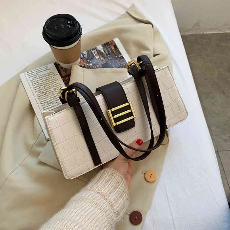 محفظة تصميم مكانة عالية السعة حقيبة المرأة حقيبة الخريف جديد متعدد الاستخدامات حقيبة واحدة الإبط