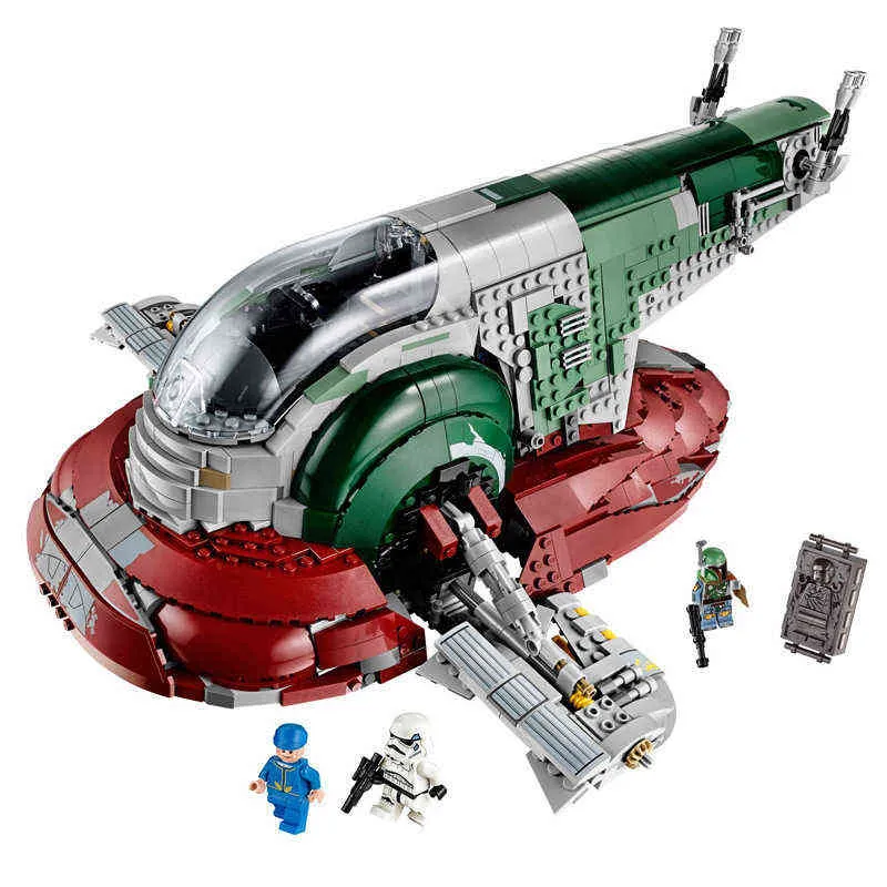 Star Plan Series The USC Slave 1 Kit Building Block Bricks Toys Совместимость с 75060 Детская игрушка Рождественский подарок G220707