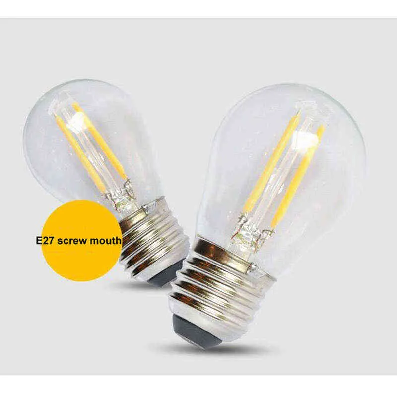 LED Tungsten filament lamba filament ampul retro edison ampul led ampul e27 h220428