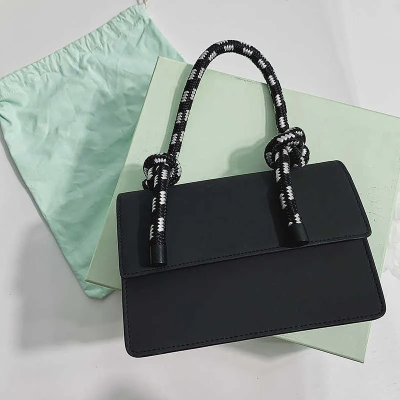 fashion new 2021 new Correct version of Fashionable Arrow Bag Braid Rope Bags tote bag slung over women