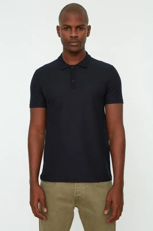 Trendyol Textured Polo Collar T-shirt TMNSS20PO0002 220402