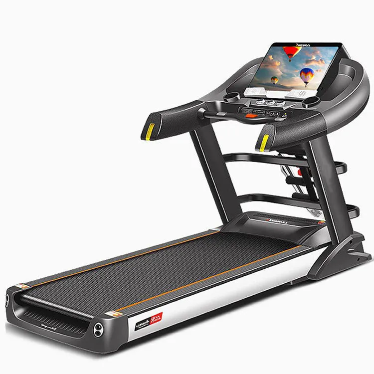 Home Multifunctional 15.6-inch Smart Large Screen WiFi Indoor Sports Fitness Equipment Electric Treadmill