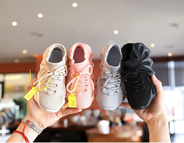 Fashion Kids AFirst Walkers Toddlers Baby Children Soft Comfort Casual Lace Breathable Sneakers Boys Girls Running Sports shoes Si290Q