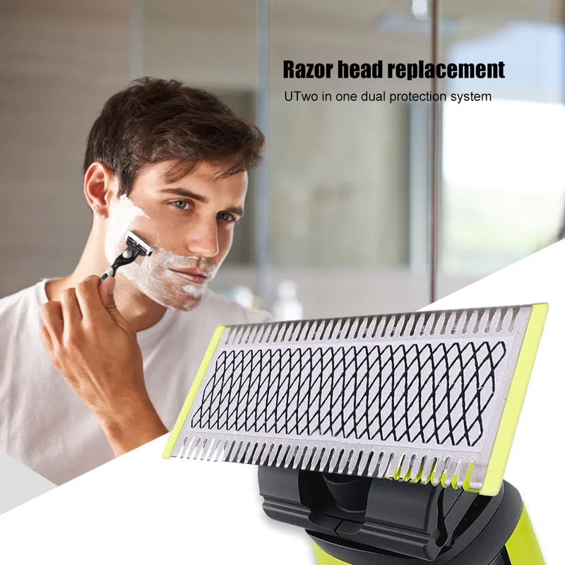 Homem lâminas de barba de reposição da cabeça manual para o Oneblade Razor Spare Accessories 220726