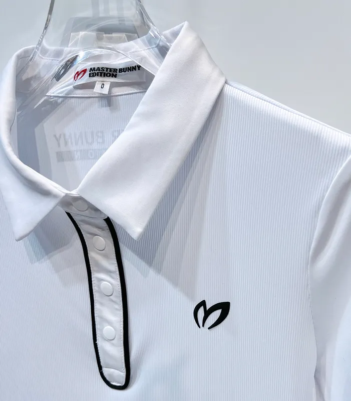 Camisas de golfe MASTER BUNNY Quick Dry Sports manga curta moda feminina poloshirt top de golfe 2206266408947