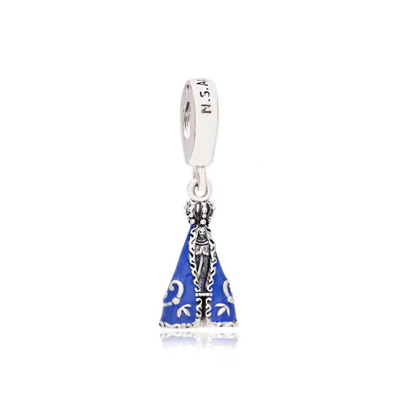 Sterling Silver Luxury 925 Charm Beads Charm Skird Skirt Style Braclets Praclets Origin