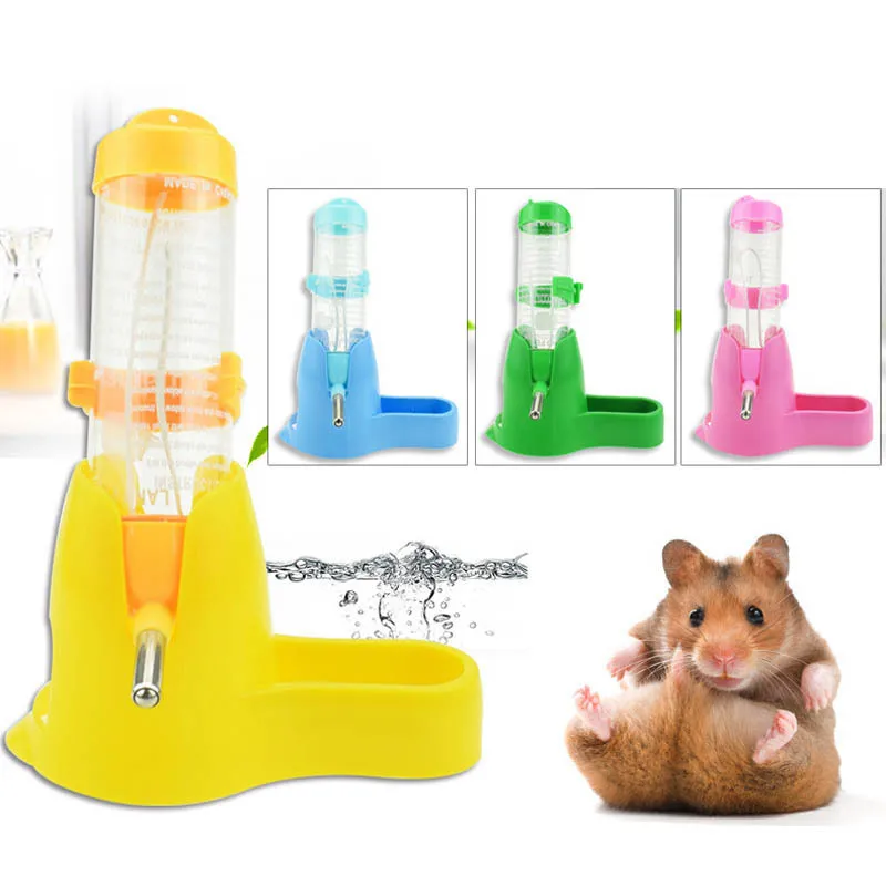 Hamster Su Şişesi Küçük Hayvan Aksesuarları Otomatik Besleme Cihazı Gıda Konteyneri 3 Stiller Pet İçme Şişeleri 220713