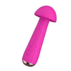 Nxy vibradores Nova chegada à prova d 'água super choque silicone aquecimento cogumelo vibrating av varinha massagem mulheres masturbação sexo brinquedo vibrador 0411