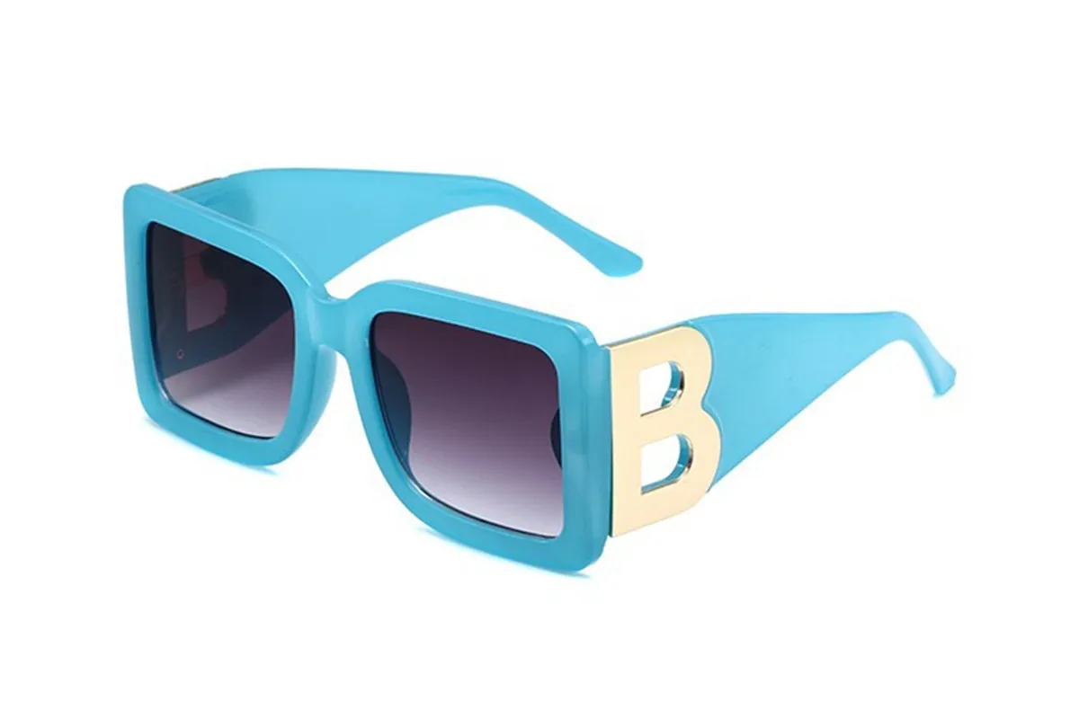 Classic fashion designer men's and women's sunglasses big letter decorative Sunglasses travel clothing essential230m