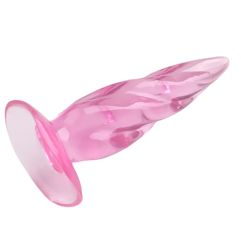 Jelly Color Butt Plug Silicone Anal sexy Toys For Men Women Adult Products Anus No Vibrator Prostate Massager