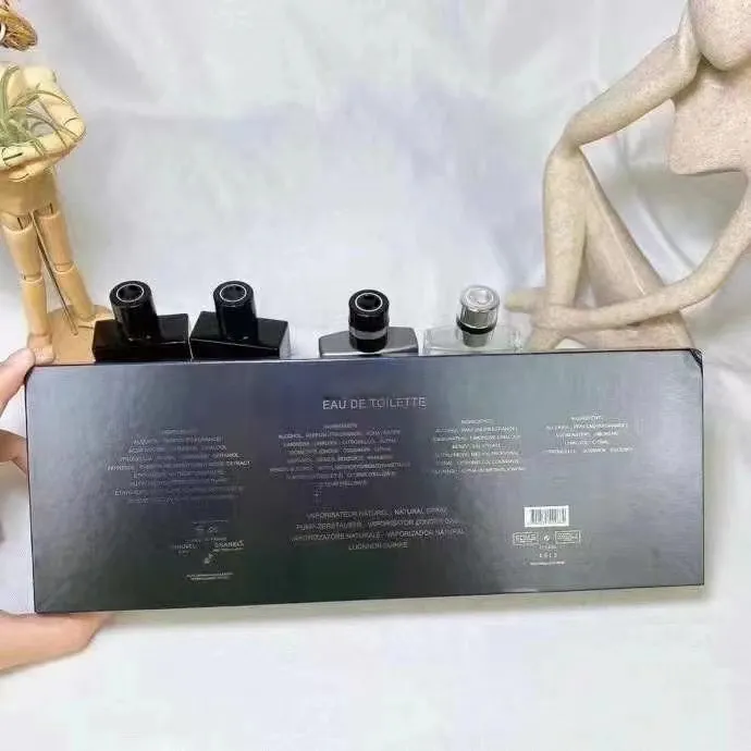 Niche Designer CC Perfume Gift Set Cologne Fragrance pour l'homme 25 ml 4 bouteilles EDP Edu de Parfum Brand Perfumes