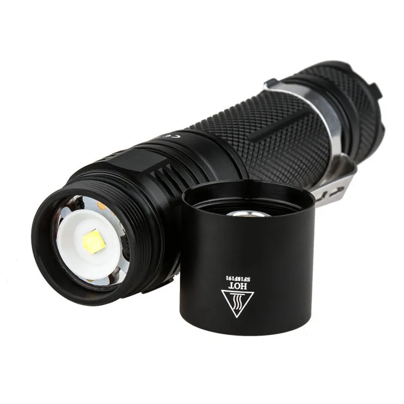 Sofirn SP31 V20 مصباح يدوي LED 1200LM 18650 Xplhi LED Torch Torch Light مصباح تكتيكي عالية الطاقة 53005700K Lanterna 220601