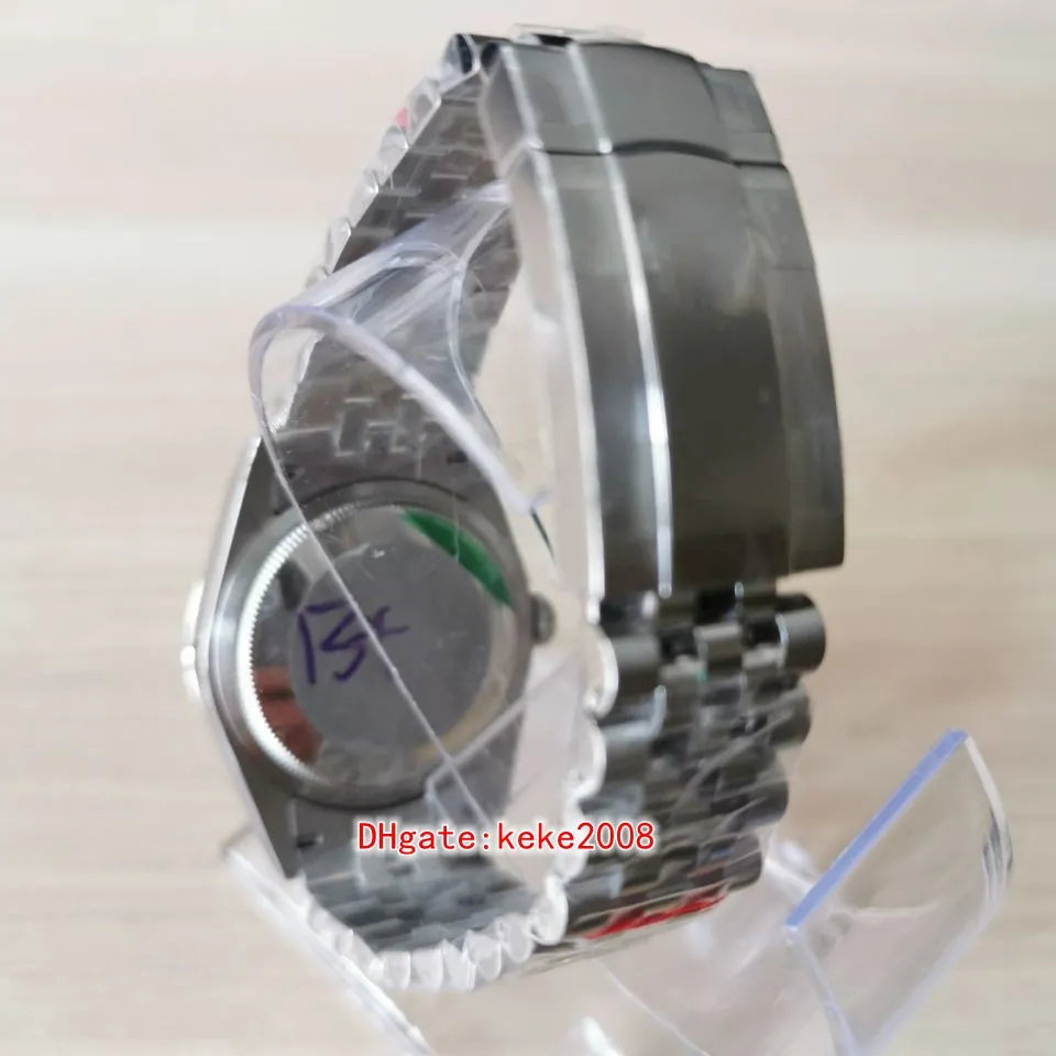 BPF Fashion Ladies Armbandwatches 126234 36mm schwarzes Zifferblatt Edelstahl 316L Jubiläumsarmband Lumineszenz Sapphire Automatische Mechanik199u