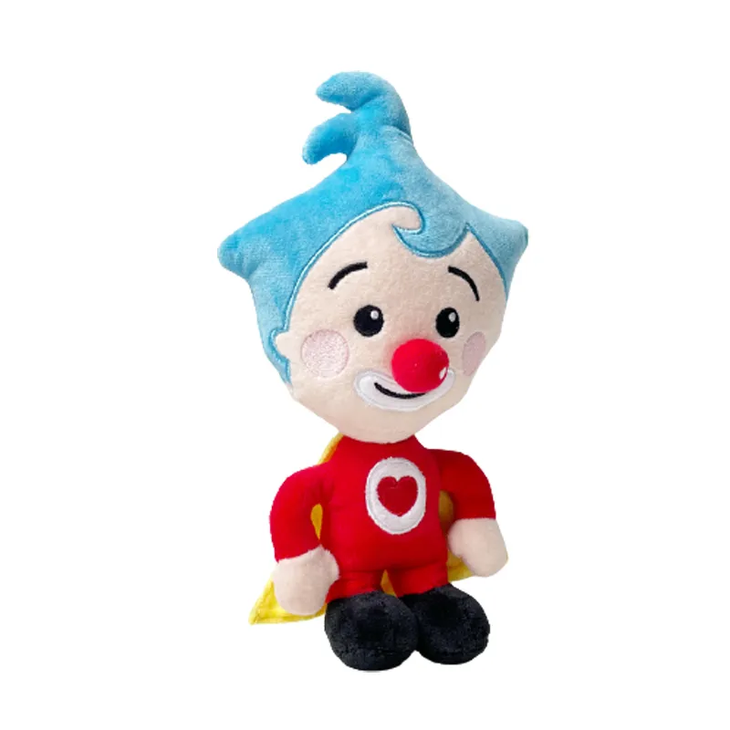 Plim Kawaii Cartoon Anime peluche s Poupée Doux Clown En Peluche Jouet Cadeau D'anniversaire Pour Enfant Enfants 220629