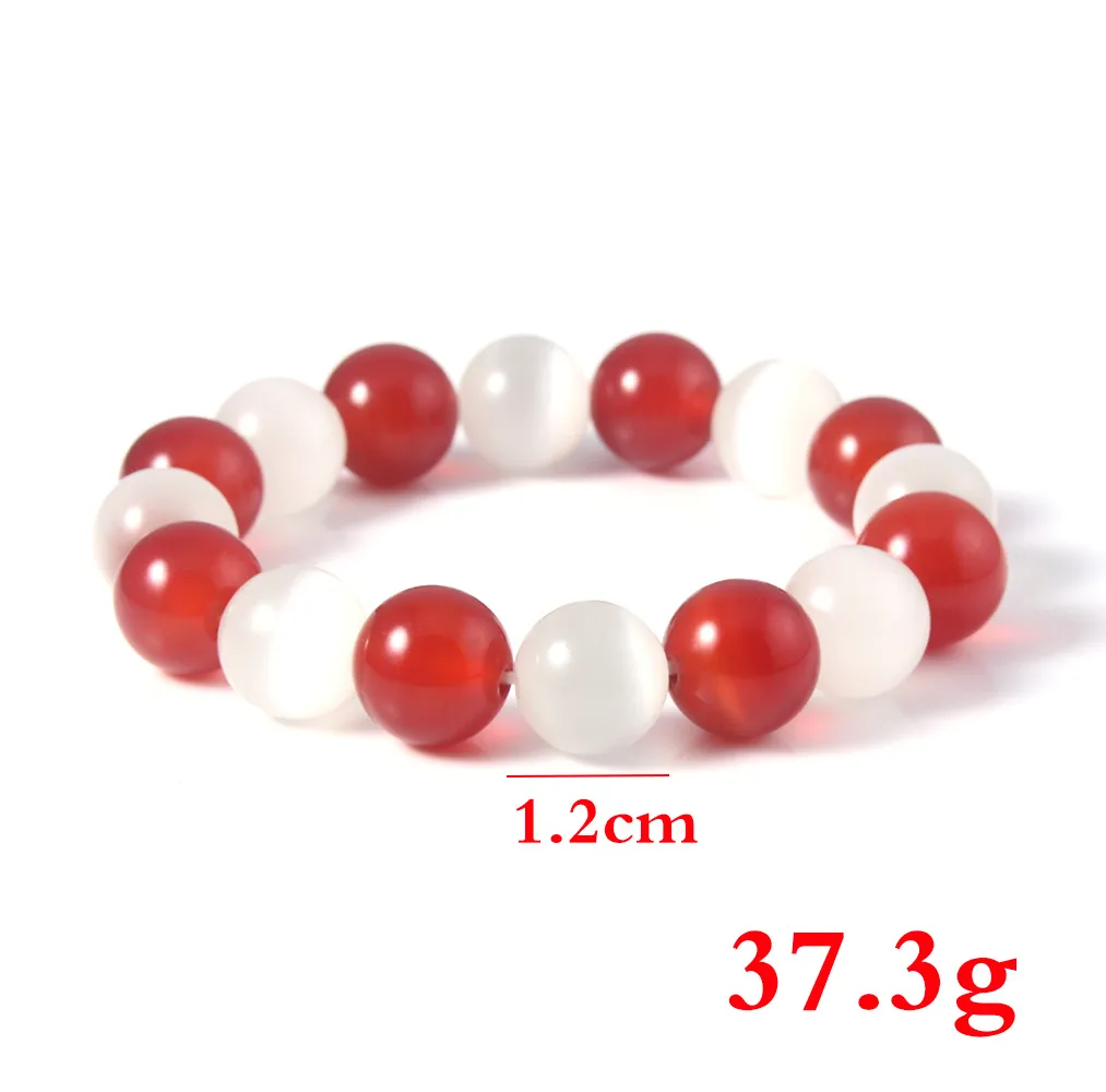 과일 바구니 바스 바구니 브레이슬릿 흰색 붉은 크리스탈 팔찌 팔찌 여자 남성 코스프레 소품 보석