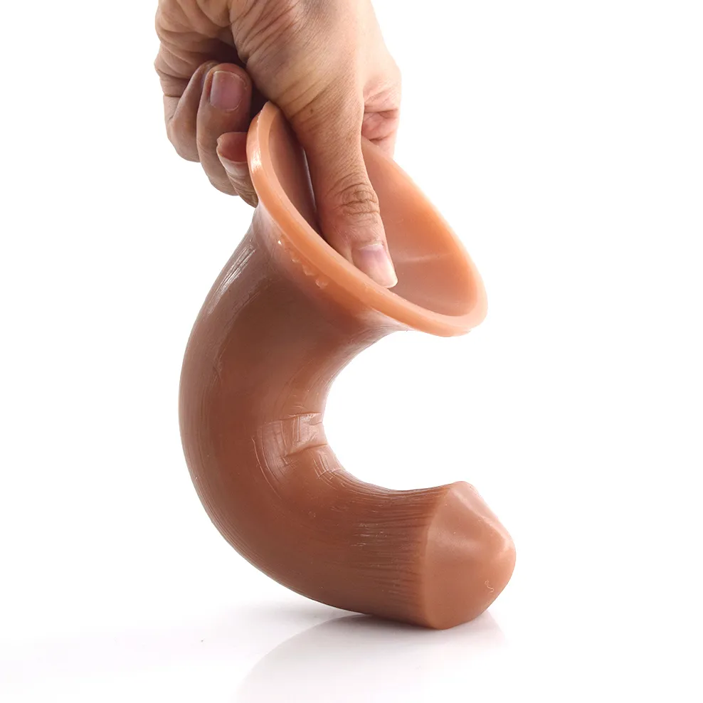 Грубая зверя дизайн дизайна прикладка с всасывающей чашкой медузы Цвета Силиконовый мягкий анальный дилдо эротические сексуальные игрушки для мужчин женщин
