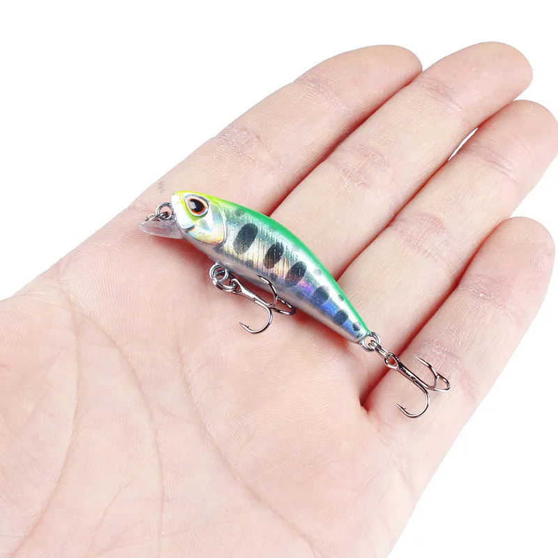 Mini Minnow Fishing Fruits Wobblers 45cm 35g غرق البلاستيك الاصطناعي الصلب الطعم Crankbait Jerkbait Pesca Bass Tackle 220726